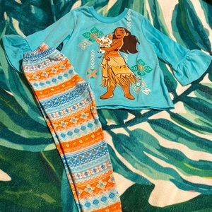 Disney Moana outfit toddler girl 4T